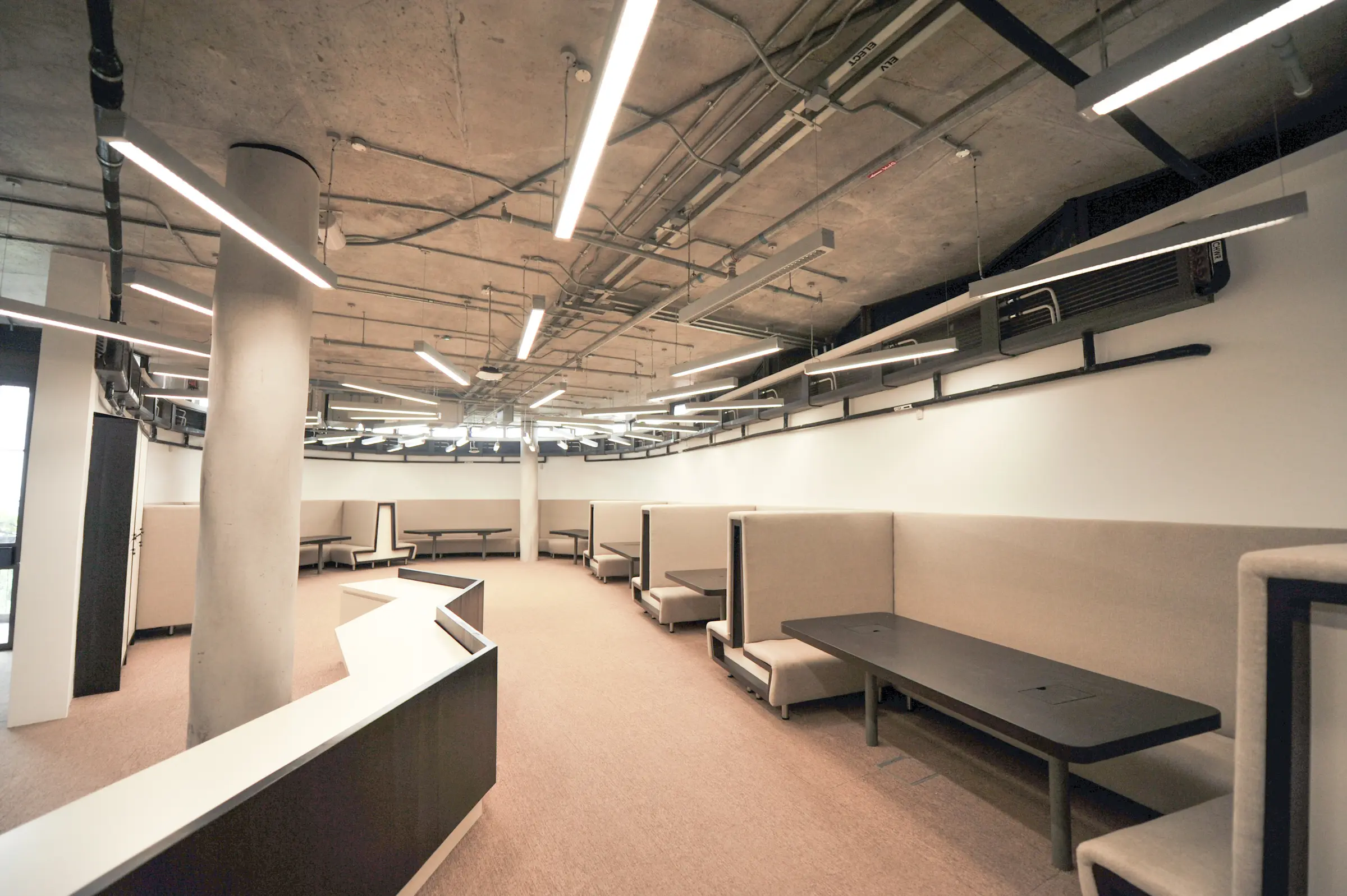 The Hive, NTU — amphitheatre lounge