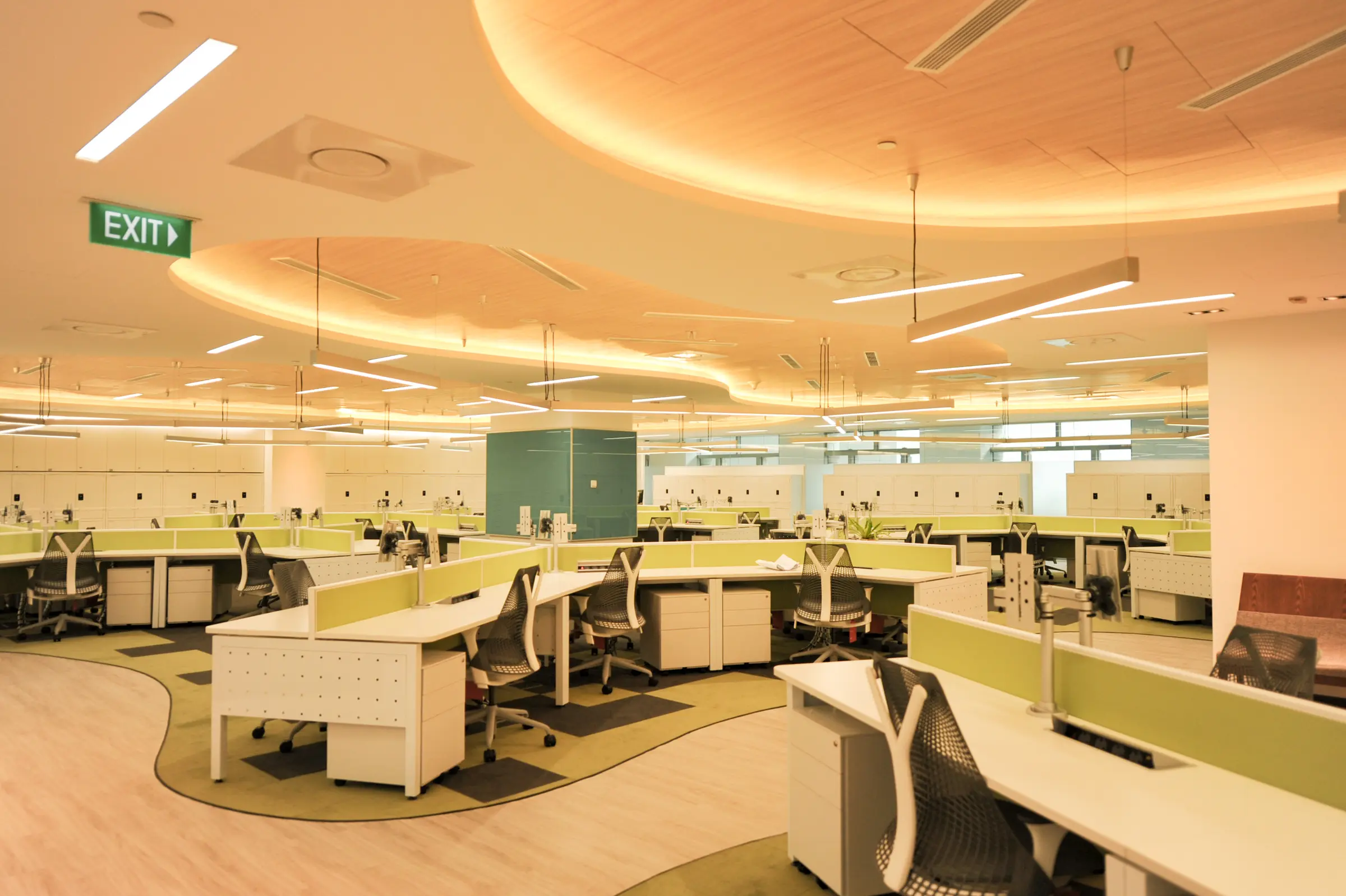 URA Workplace — open office